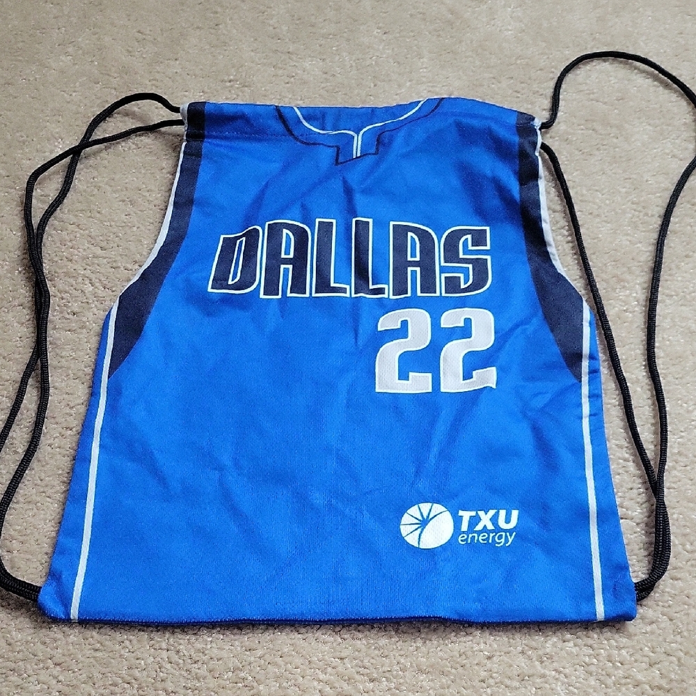 FREE W ANY PURCHASE! Blue Dallas Drawstring Backpack